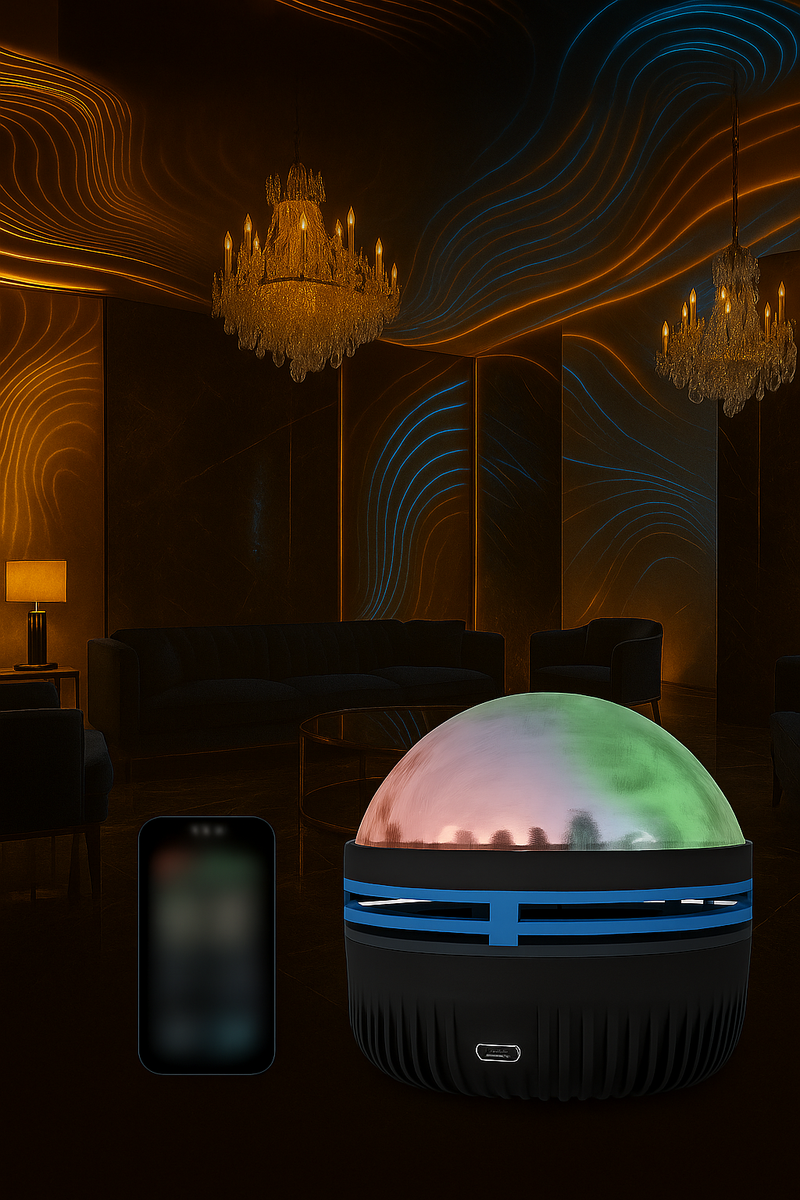Transforme Seu Espaço com Luzes Hipnotizantes!
